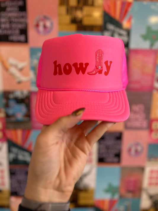 Howdy with boot - Pink